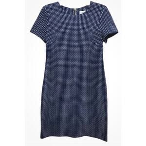 calvin klein blue tweed dress FINDYAWINGS Blue Tweed Mini Dress – CHUUI_Collection main image 1